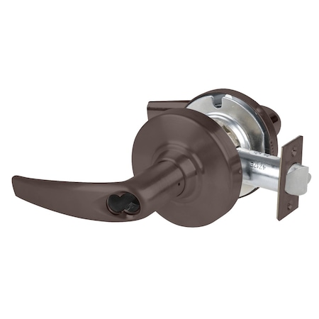 Grade 1 Vestibule Lock, Athens Lever, Schlage FSIC Prep Less Core, Oil Rubbed Brnz Fnsh, Non-Handed